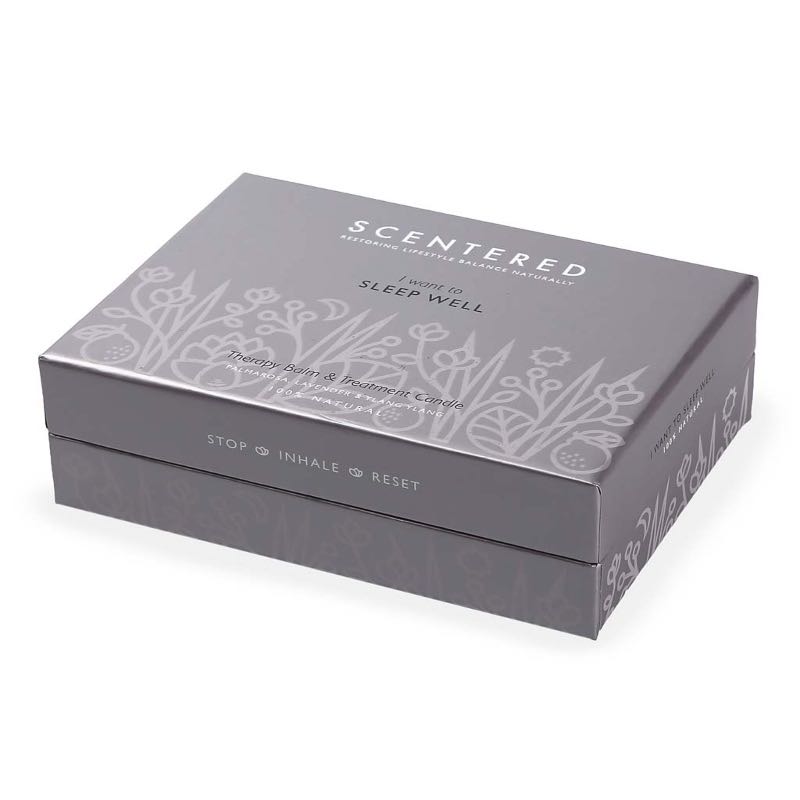 Aromatherapy Balm and Candle Gift Set - Sleep Well